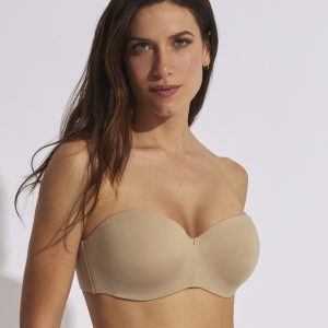 SUJETADOR SIN TIRANTES CON ARO Y FOAM SELMARK
